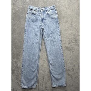 Levi's Low Pro Straight Jeans Womens Measured 30x30 Blue Light‎ Wash High Rise